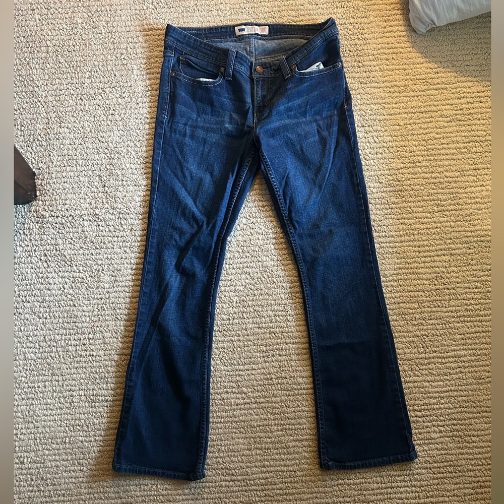 Levi's Blue Straight Leg Jeans